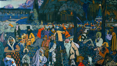 Kandinsky painting sold under Nazi occupation returns to heirs, fetches £31.56m at London auction (Image Credit: Instagram/ @ art__window) In 1940, a Jewish family's Kandinsky painting was sold under Nazi occupation; 83 years later, their heirs recovered it, and it has now fetched £31.56 million at a London auction after decades of dispute