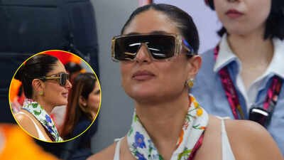 Kareena Kapoor Khan's F1 crossover leaves netizens bringing up Saif Ali Khan's 'Ta Ra Rum Pum': 'Her favourite driver' Kareena Kapoor Khan's F1 crossover leaves netizens bringing up Saif Ali Khan's 'Ta Ra Rum Pum': 'Her favourite driver'