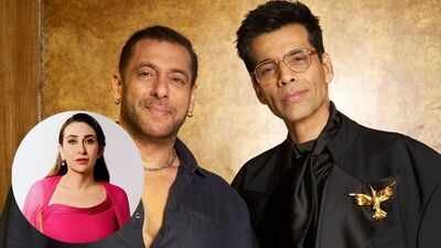 Karisma Kapoor joins Salman Khan for Koffee With Karan 9 premiere episode (Image Credits Instagram) Salman Khan’s ‘Koffee With Karan 9’ premiere episode to feature surprise appearance by Karisma Kapoor as the Karan Johar hosted talk show returns with its final season starting October 14
