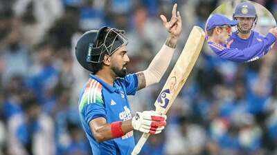 KL Rahul (Image credit: BCCI) 'Coach and captain want to give longer rope to certain players': KL Rahul reveals India's 2027 World Cup plans