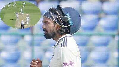 KL Rahul's horror show: Duck followed by bizarre hit-wicket dismissal against New Zealand A - WATCH