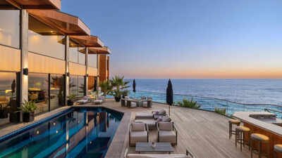 In July, a Laguna Beach oceanfront mansion was listed for $112 million; after millions were spent on renovations, the 14,434-square-foot estate has sold for $82.57 million, about 26% below the asking price