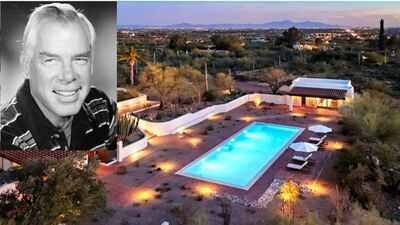 Photo credit (L-R): Wikimedia Commons; MLSSAZ via Tucsonmlssearch.com In 2021, Lee Marvin’s former 1936 Tucson estate sold for $1.825 million; after a meticulous restoration, the 7,261-square-foot home on 4.19 acres returned to the market with a $5.75 million asking price