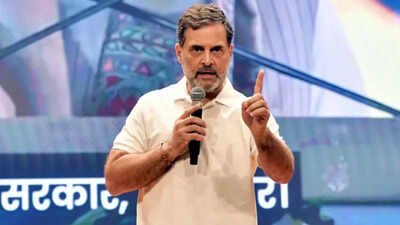 Rahul Gandhi also invoked Jawaharlal Nehru's historic address delivered from the Central Hall of Parliament on August 14, 1947. 'This govt will fall': Rahul Gandhi's 'guarantee' to allies amid protests against CEC Gyanesh Kumar
