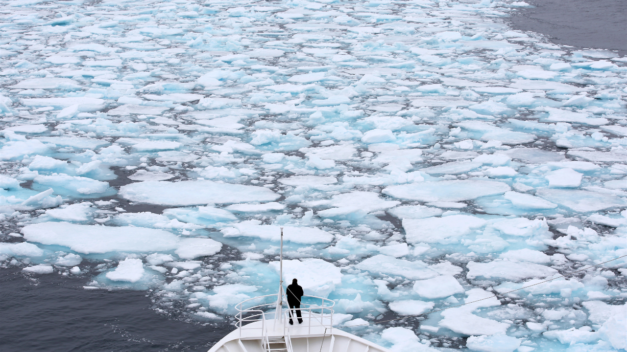 Melting ice caps