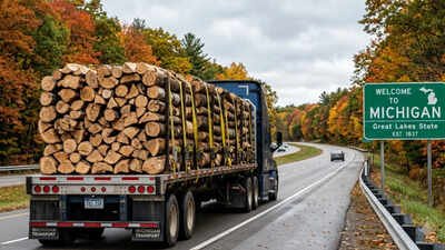 Michigan will allow firewood from outside the state only if it is properly treated to eliminate insects and pathogens. (AI photo) From January 1, 2027, Michigan will prohibit uncertified, untreated firewood from entering the state to keep out more than 140 pests and diseases; repeat offenders could face fines of $1,000 to $10,000 from 2028