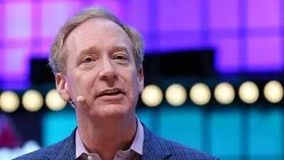 In pic: Microsoft president Brad Smith Microsoft president Brad Smith breaks silence on the US government suspending Microsoft from Green Card sponsorship programme; says: We should all be worried about ...