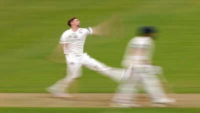 LONDON, ENGLAND - APRIL 03: Craig Miles of Gloucestershire bowls during the Rothesay County Championship Division 2 match between Middlesex and Gloucestershire at Lord's Cricket Ground on April 03, 2026 in London, England. (Photo by Alex Davidson/Getty Images) ‘I no longer have the capacity’: England pacer retires after 500-plus wickets, citing mental health