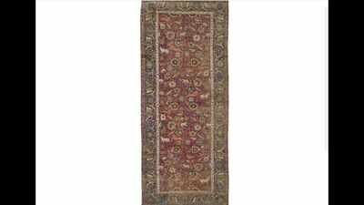 A 400-year-old Mughal hunting carpet from India passed through the collections of US financier Charles Yerkes, novelist Erich Maria Remarque and the Thyssen family before returning to auction in New York in 2026