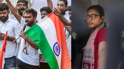 Neha Bora, a prominent figure in the All India Students' Association, shared a humorous moment with Abhijeet Dipke ‘I agree’: CJP's Abhijeet Dipke backs post calling Neha Bora ‘more talented’ than him