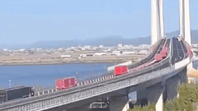 New Yalu River Bridge connects Dandong in northeastern China with Sinuiju in North Korea Watch: China-North Korea bridge opens after 12-years delay