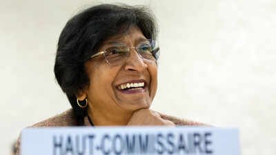 Navi Pillay jokes when reacting to winning the Nobel Peace Prize. 'I may share it with Trump': Navi Pillay jokes after winning the Nobel Peace Prize