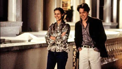 In 1999, Hugh Grant’s character’s blue-doored London home featured in ‘Notting Hill’; years later it has been listed on the market for USD 10 million. (YouTube) In 1999, Hugh Grant’s character’s blue-doored London home featured in ‘Notting Hill’; years later it has been listed on the market for USD 10 million