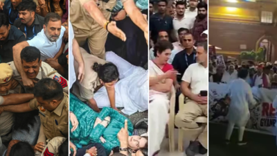 Game of one-upmanship? For fourth day in a row, INDIA bloc MPs hit the streets ahead of CJP's Jantar Mantar 2.0