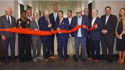 Built in 1938, Oklahoma's eight-storey Jim Thorpe Memorial Office Building underwent a three-year, $70 million restoration; officials unveiled its Art Deco interiors in October 2026, with agencies returning this winter