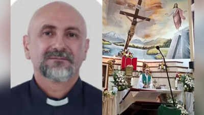 Ecuadorian Catholic priest after cross falls on his head ‘We will all die one day’: Ecuador priest killed by falling crucifix moments after sermon