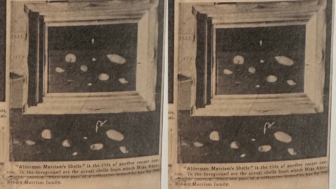Original Press Clipping of the Work Featured in <em>The Chicago Tribune</em>​