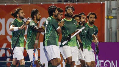 Pakistan hockey team during the Asian Games 2026. (Reuters Photo) Why Bangladesh replaced Pakistan at the last minute in Asian Champions Trophy hockey