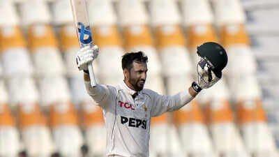 Pakistan's Salman Ali Agha (AP/PTI) Dropped midway in England tour, Salman Ali Agha earns Pakistan Test recall; Rizwan and Imam miss out