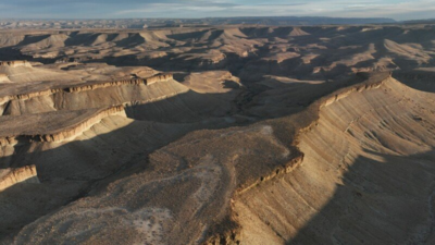 (Photo courtesy: Center for Bioloical Diversity) Utah approved blasting 100-foot canyon cliffs to widen a 5.3-mile road for oil trucks; after two earlier plans failed, a new federal lawsuit says 47 historic sites and 19th-century inscriptions are at risk
