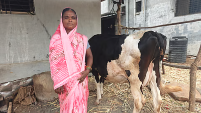 Photo credit: Down to Earth She once worked in fields for ₹200 and saved ₹100 a day; today Maharashtra's Sunita Nehare manages her family's 12-acre farm after transforming its cotton harvest