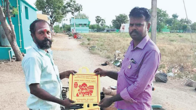 Photo credit: The New Indian Express A Tamil Nadu IT employee who began mobilising villagers in 2018 now leads a 43-member civic group, its efforts restored drinking water, supported nearly 700 saplings and secured land for a burial ground