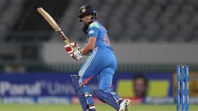 Pratika Rawal. (Photo/BCCI) Pratika Rawal's century, Shree Charani's four-for power India to nine-wicket win over Zimbabwe in first WODI