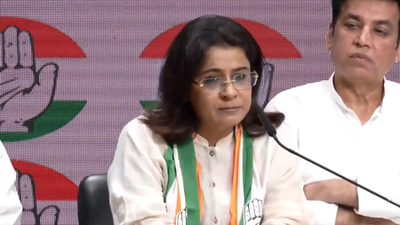 Priyanka Kakkar joined the Congress. (IANS) Former AAP spokesperson Priyanka Kakkar joins Congress