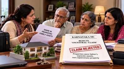 Her legal argument relied significantly on Section 6 of the Hindu Succession Act as amended with effect from September 9, 2005. (Image for representative purpose only) US-based daughter files case against parents seeking share in properties; Karnataka HC rejects her ‘ancestral’ claim, saying they were father's separate assets, not coparcenary property
