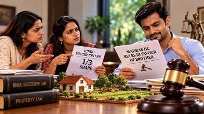 Madras High Court did not deny the sisters' status as legal co-owners of their mother's properties. (Image for representative purpose only) Sisters sought share in parents’ properties under Hindu Succession law; Madras HC rules for brother over mother’s land on ouster, father’s estate over missing parties