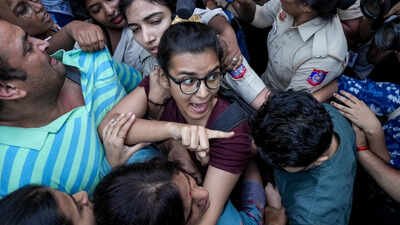 AISA chief Neha Bora was detained by the police from Mandi House. 'Once again, an abduction': Aides claim Neha Bora taken to unknown location by police