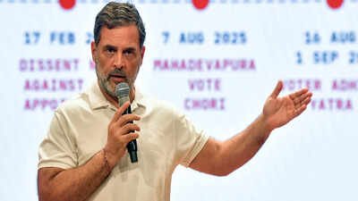 Rahul Gandhi hits out at Centre amid protests against CEC, invokes Mahatma Gandhi Rahul Gandhi demands CEC Gyanesh Kumar’s resignation as protests erupt in Delhi, Mumbai