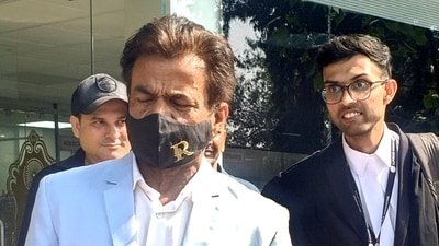 Rajpal Yadav appears before the Supreme Court in an alleged multi-crore cheque-bounce case, in New Delhi, Wednesday, Oct. 7, 2026. (PTI Photo)(PTI10_07_2026_000097B) (PTI) Rajpal Yadav appears before the Supreme Court in an alleged multi-crore cheque-bounce case, in New Delhi, Wednesday, Oct. 7, 2026. (PTI Photo)(PTI10_07_2026_000097B) (PTI)