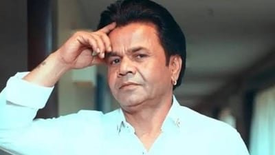 Rajpal Yadav appeared before the Supreme Court over his failure to deposit the noted amount due in a cheque-bounce case. (File) (HT_PRINT) Rajpal Yadav appeared before the Supreme Court over his failure to deposit the noted amount due in a cheque-bounce case. (File) (HT_PRINT)
