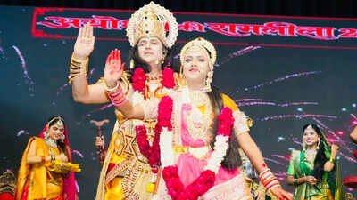 BJP MP and actor Ravi Kishan portrays Lord Ram during Ramleela celebrations in Delhi 'My journey began with Ramleela': Ravi Kishan portrays Lord Ram during Dussehra celebrations in Delhi