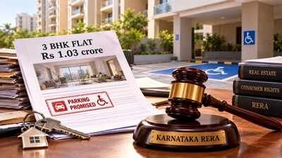 Woman buys Rs 1.03 crore 3BHK in Bengaluru, but builder fails to provide specially-enabled parking; Karnataka RERA orders provision within 60 days and audited maintenance accounts