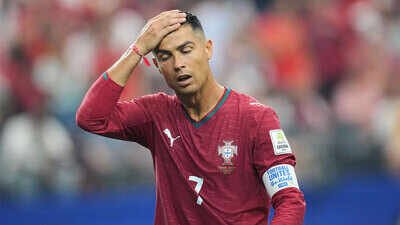 Portugal's Cristiano Ronaldo (AP Photo) Cristiano Ronaldo punished for Portugal camp walkout: 30-day suspension and fine after clash with Jorge Jesus