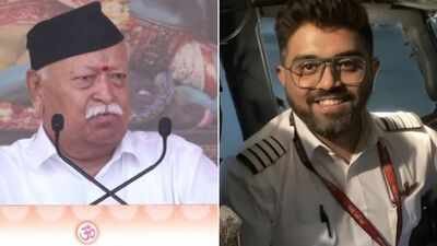 RSS chief Mohan Bhagwat says Hindu values inspired Flydubai Captain Smit Machchhar’s courage to protect lives. 'Values that inspired Captain Smit Machchhar':RSS chief Mohan Bhagwat cites flydubai pilot in Vijayadashami speech