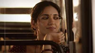 Picture Credit: X Ruhani Sharma’s first look from Dulquer Salmaan and Shruti Haasan starrer ‘Aakasamlo Oka Tara’ out; actress to play Bijili