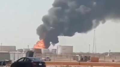 The attacks came after the Houthis claimed to have launched a fresh wave of missile and drone strikes. (Photo: X/MarioNawfal) Two Saudi airports in Jazan and Najran targeted as tensions with Yemen's Houthis escalates