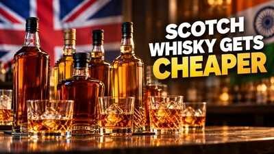 Scotch whisky gets cheaper in India after UK trade pact: Johnnie Walker Black Label prices falls to Rs 3,800 from Rs 4,250, J&B to Rs 1,700 from Rs 2,300 as tariff drops from 150% to 75%