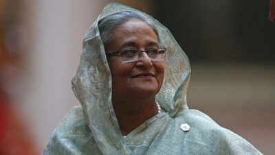 “At that point in time, Hasina was still the prime minister of Bangladesh. We had hardly any choice on that”, Trivedi said (Photo credit: AP). 'No deadline for Sheikh Hasina's return', says Indian high commissioner in Bangladesh