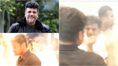 Shivarajkumar escapes firecracker mishap during 'Bail' promotion; blast erupts near actor. Shivarajkumar escapes firecracker mishap during 'Bail' promotion; blast erupts near actor in Chitradurga - Watch VIDEO