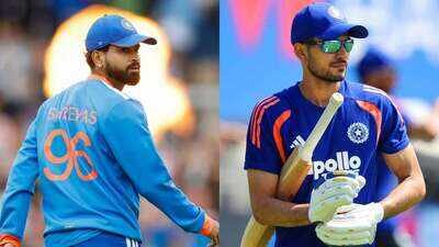 Shreyas Iyer and Shubman Gill (Image credit: Agencies) Why BCCI named two captains for India's New Zealand ODI series