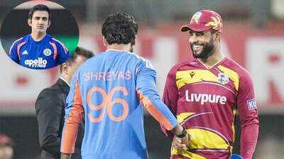 West Indies chased down a target of 250 in just 18.3 overs to register their highest successful T20I chase vs India (Image credit: Agencies) 'I don't blame anyone': Gautam Gambhir's strong words after India fail to defend 249 vs West Indies