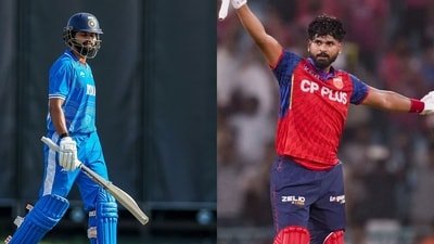 Shreyas Iyer for India and Shreyas Iyer for Punjab Kings (ANI, X Images)