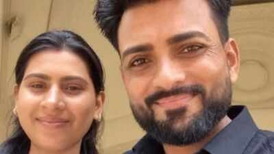 Shyam Patil and his wife Sapna were discovered dead in the Tapi river in Dhule. Couple with legs chained found dead in Tapi river, Dhule police suspect suicide