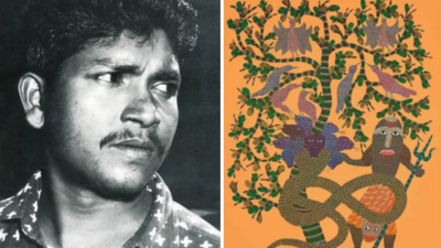 Shyam’s paintings are known for their vivid colours, intricate patterns and depictions of animals, birds, trees and spiritual figures. In 1985, this Gond artist’s painting sold for ₹1,500; over four decades later, one of his works fetched ₹18 crore at auction: The story of Jangarh Singh Shyam