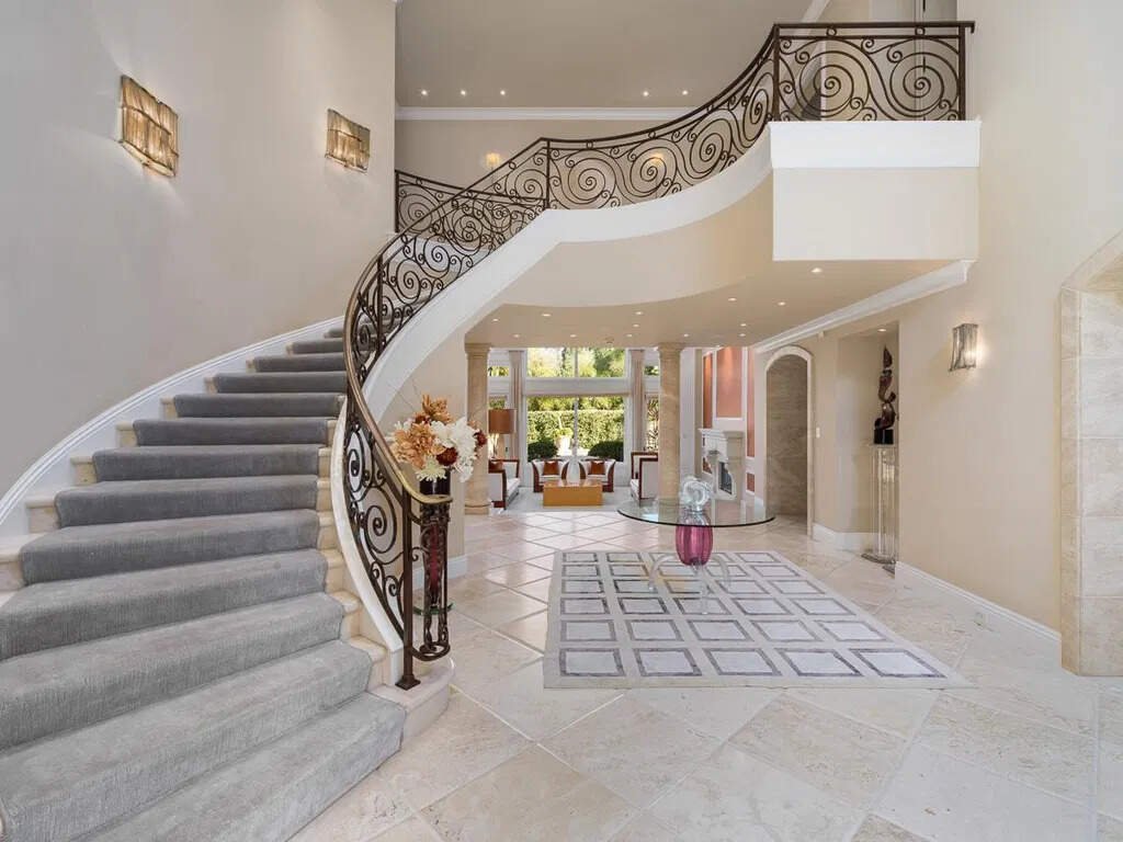 Silicon Valley mansion interior