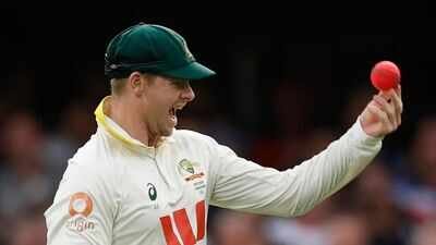 Steve Smith of Australia celebrates a catch (File photo) Steve Smith scripts history, breaks Joe Root's Test record in first Test vs South Africa